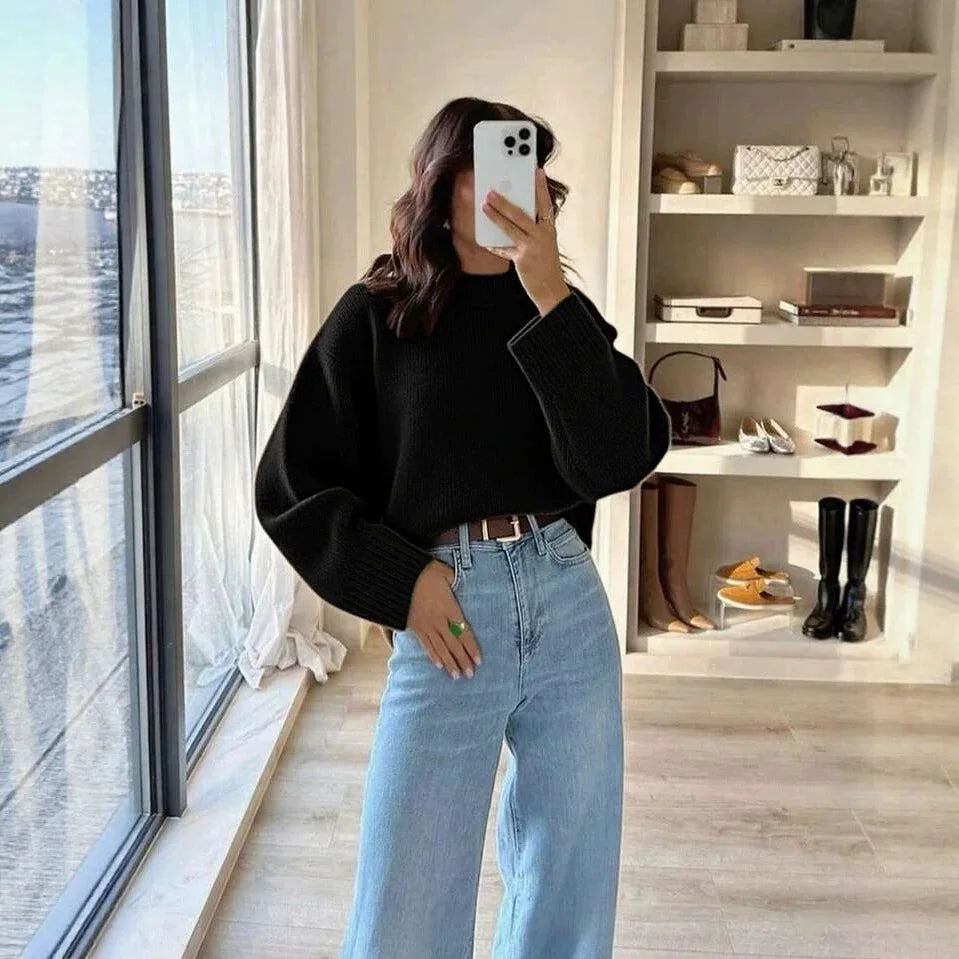 Pull Cozy Oversize – Col Rond