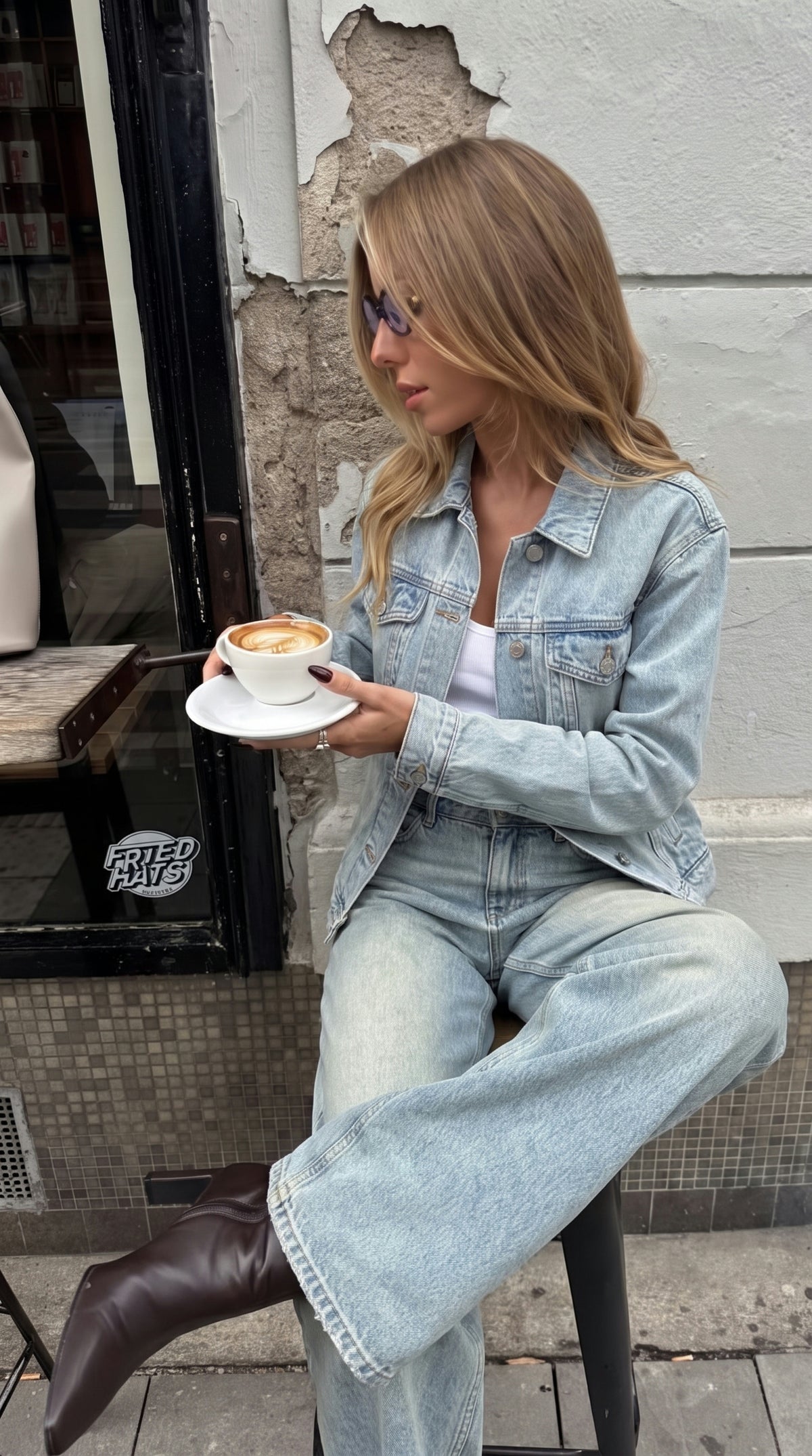 Jean Baggy Vintage – Taille Basse & Coupe Wide Leg